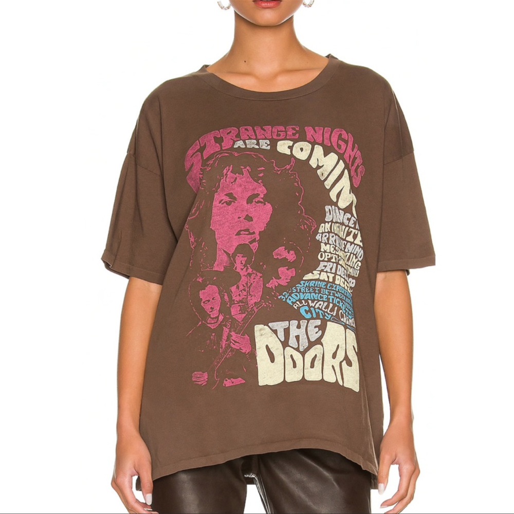 Daydreamer The Doors Strange Nights Are Coming Band Tee Size Small